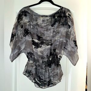 Semi Sheer Blouse